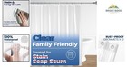 Lightweight Shower Curtain Liners  3-pack Clear Peva  Waterproof   Easy Clean