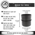 Dct 4    Inch Pipe Threaded Quick Connect Adaptor Hose Coupler Dust Collection