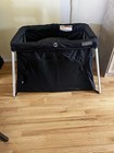 Crib Baby Playpen With Mattress And Carry Bag  black 