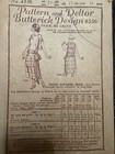 Original Butterick Ladies Slip Over Dress Sewing Pattern  4556