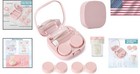 Contact Lens Travel Kit With Cleaner Washer Mirror Tweezers Solution Bottle P   