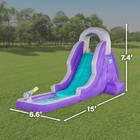 Sunny   Fun Compact Inflatable Water Slide Park