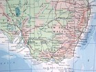 1958 Vintage Map Of Australia   New Zealand Oceania Pacific Scale 1 15 000 000