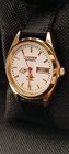 Vintage Automatic Citizen Japan Made White Dial Day  Date  Men s Wrist Watch