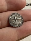 1200s Dinero Spanish Medieval Silver Coin Barcelona Mint Crusaders Templar Cross