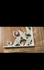 Pair Of Antique Style Shelf Brackets Braces Cast Iron Corbels Plant Hook Heavy