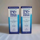 2 Of Bausch   Lomb Renu Contact Lens Advanced Multipurpose Solution 12oz Each