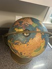 Vintage Cram s Imperial 12  World Globe Metal Base Ussr Era Mid Century Rotating