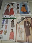 Lot Of 35 Vintage 1980s 1990s Sewing Patterns Mostly Clothes All Are Uncut 