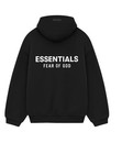 Fear Of God Essentials Hoodie 2024 Black And Light Heather Gray Authentic Xs-2xl