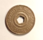 New York City Subway Token Transit Authority Good For One Fare Nyc Good Luck 