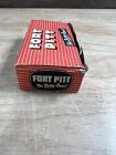 Vintage Fort Pitt Beer Bottle Salt   Pepper Shakers Original Box  box Only 