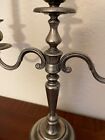 Set Of Two Vintage  Colonial Style Candelabras