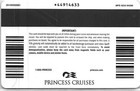 Princess Cruise Line Passenger Id Card boarding Pass  Mps 64286  blank 