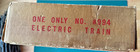  c4 c5  Vintage Louis Marx No  8994 Stream Line Electric Train Set O Gauge Box