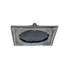 Elias Fine Pewter   Silver Picture Frame- 1888-made In Usa-3 5  Square-vintage