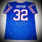     Oj Simpson Signed Jersey Autographed Jsa Coa Bills