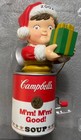 Campbells Soup Kid With Present Jack-in-box Vintage 2002 Christmas Ornament