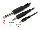 New Philmore 3 5mm 1 8 Mini Plug Mono Audio Isolated Panel Mount Headphone Jack