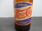 Amber Pepsi Double Dot Paper Label  Soda Springfield  Mo 