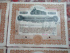 6 Pc Massachusetts Chocolate Company Stock Certificates Antique Certificate 1920