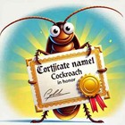 Name A Cockroach After Your Ex     Hilarious Petty Prank With Digital Certificate 