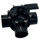 For Pentair 4715 263037 3-way Pvc 1-1 2  2  Slip Outside Pool And Spa Diverter