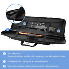 Tactical Double Rifle Bag Gun Range Padded Soft Case Carbine Backpack Carry Bag