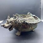 Genuine Ancient Central Asian Chinese Old Bronze Pot
