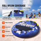 Inflatable Towable Tube For Boating 1-2 Rider 51 8 Inch Round Water Sport Ski
