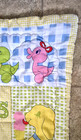 That   s Our Baby Crib Quilt Blanket Puffy 42 X 32 Inches Vintage 80 s Cute