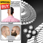 4 Pack Head Shaver Replacement Blades  5 Blades Shaver Replacement Heads For Bal