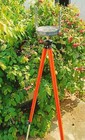Prismatic Compass With Aluminum Adjustable Tripod Stand Brass Mix Survey Works
