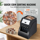 Usd Coin Sorter Coin Counter Wrapper And Roller 230 Coins min 4 Coin Tubes