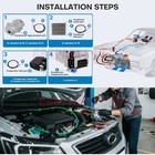 63a 12v Electric Cool   Heat Universal Underdash Air Conditioner Dc Auto Car A c