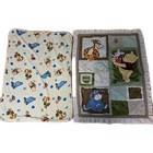 Winnie The Pooh Piglet Vintage Disney Classic Crib Bedding Set Of 2   Eeyore Toy