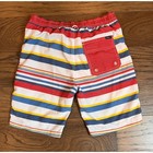 Johnnie O Hopetown Boys Swim Multi Stripe Size 10 