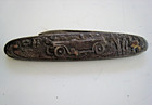     rare World War 1 Ww1 Dirigibles German Staff Car Dixon Cutlery Pocket Knife     