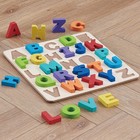 Spark Create Imagine Wooden Alphabet Puzzle  Baby And Toddler Toys For Children 