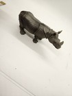 Schleich Retired 2001 African Rhino Black Rhinoceros Figure Vintage Collectible 