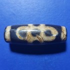 52 Tibetan Bead Old Agate 5 Eyed Ancient Dzi Pure Amulet Necklace Tibet Eyes       