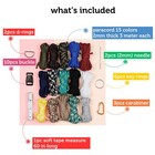 Incraftables Paracord Kit With 15 Colors Paracord Rope  2mm 