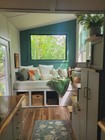Tiny Home On Wheels  8x24 Trailer With Hookups  Sleeping Loft