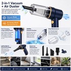 Handheld Car Vacuum Cleaner  9000pa Vacuum Cleaner And Air Duster  120w High 