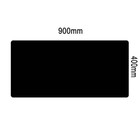 Black Topographic 35 4 X 15 7 In Laptop Mouse Pad Desk Mat Gaming Keyboard Mat