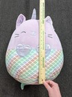 Squishmallow Kellytoy Anya The Caticorn Mermaid 16  Plush Amazon Exclusive Nwt
