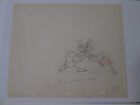 Woodland Cafe 1937 Bugs Dancing Disney Cel Drawing Silly Symphony