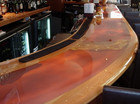 Crystal Clear Table Top   Bar Top Uv Resistant Epoxy Coating - 1 2 Gallon Kit