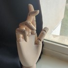 Wooden Articulated Artist Mannequin Hand Model Poseable Drawing Aid