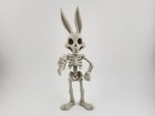 Bugs Bunny Inspired Skeleton Figure - Spooky Cartoon Horror